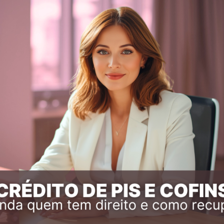 cr&eacute;dito de pis e cofins